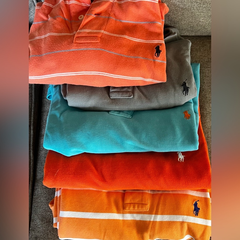 Polo Ralph Lauren Collared Shirts Lot of 5